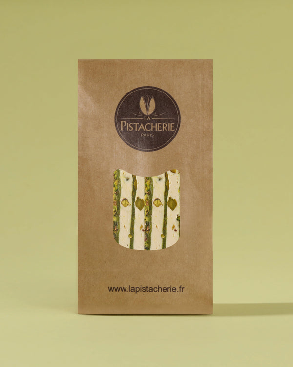 Barre Nougat Pistache & Crème de Pistache La pistacherie