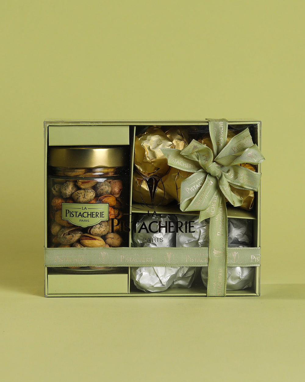 Coffret – Chocolats & Mélange de Pistaches d’Iran La pistacherie