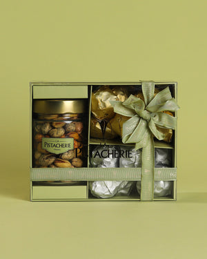 Coffret – Chocolats & Mélange de Pistaches d’Iran La pistacherie