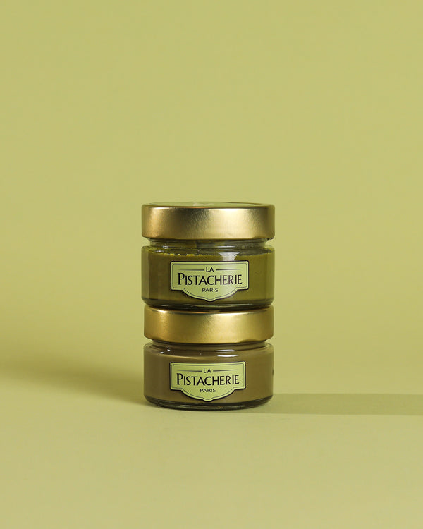 Duo pistache - Crème & Pâte