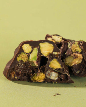 Rocher Chocolat au Lait et Pistache La pistacherie