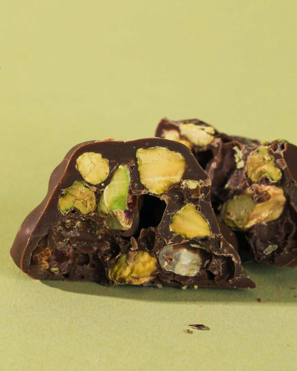 Rocher Chocolat au Lait et Pistache La pistacherie
