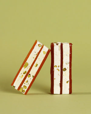 Barre Nougat Pistache & Abricot La pistacherie